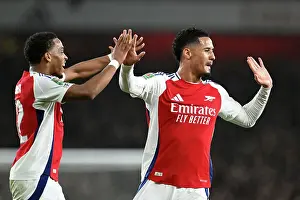 Arsenal V Crystal Palace - Carabao Cup 2024-25 Prints: Arsenal v Crystal Palace - Carabao Cup Quarter Final