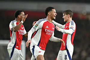 Arsenal V Crystal Palace - Carabao Cup 2024-25 Prints: Arsenal v Crystal Palace - Carabao Cup Quarter Final