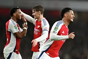 Arsenal V Crystal Palace - Carabao Cup 2024-25 Prints: Arsenal v Crystal Palace - Carabao Cup Quarter Final
