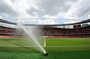 Arsenal V Everton 2016-17 Prints: Arsenal v Everton: Pre-Match Preparations at Emirates Stadium, 2016-17