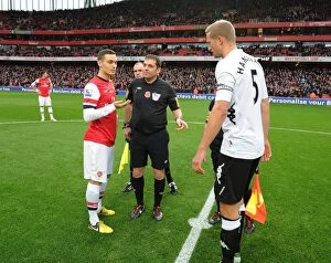 Arsenal v Fulham 2012-13 Collection: Arsenal v Fulham - Premier League