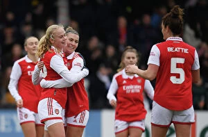 Arsenal Women v Leeds United Women - FA Cup 2023 Collection: Arsenal v Leeds Ladies: Vitality Women's FA Cup Fourth Round