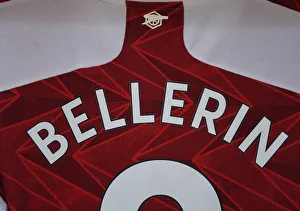 Arsenal v Manchester City: Empty Emirates Stadium - Hector Bellerin's Shirt in the Silent Changing Room (Premier League 2020-21)