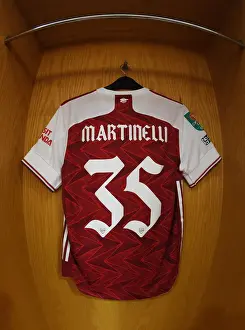 Arsenal v Manchester City - Carabao Cup Quarterfinal: Empty Arsenal Changing Room, Emirates Stadium