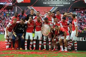 Images Dated 10th August 2014: Arsenal v Manchester City - FA Community Shield