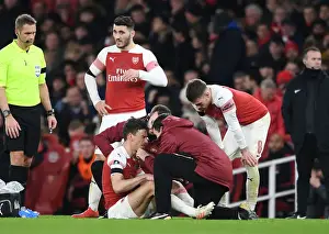 Arsenal v Manchester United: Koscielny Injured in FA Cup Clash