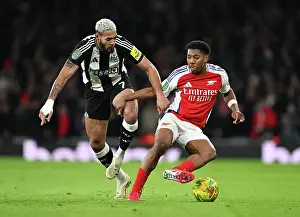 Arsenal V Newcastle United - Carabao Cup 2024-25 Prints: Arsenal v Newcastle United - Carabao Cup Semi Final First Leg