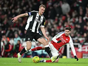 Arsenal V Newcastle United - Carabao Cup 2024-25 Prints: Arsenal v Newcastle United - Carabao Cup Semi Final First Leg