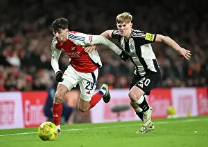 Arsenal V Newcastle United - Carabao Cup 2024-25 Prints: Arsenal v Newcastle United - Carabao Cup Semi Final First Leg