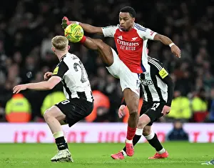 Arsenal V Newcastle United - Carabao Cup 2024-25 Prints: Arsenal v Newcastle United - Carabao Cup Semi Final First Leg
