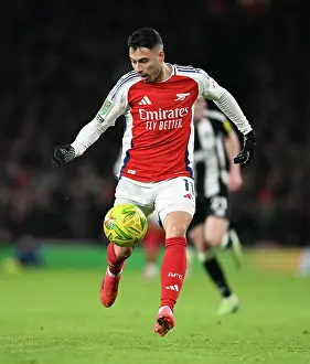 Arsenal V Newcastle United - Carabao Cup 2024-25 Prints: Arsenal v Newcastle United - Carabao Cup Semi Final First Leg