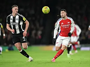 Arsenal V Newcastle United - Carabao Cup 2024-25 Prints: Arsenal v Newcastle United - Carabao Cup Semi Final First Leg