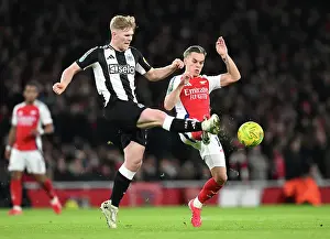 Arsenal V Newcastle United - Carabao Cup 2024-25 Prints: Arsenal v Newcastle United - Carabao Cup Semi Final First Leg