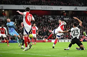 Arsenal V Newcastle United - Carabao Cup 2024-25 Prints: Arsenal v Newcastle United - Carabao Cup Semi Final First Leg