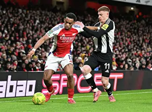 Arsenal V Newcastle United - Carabao Cup 2024-25 Prints: Arsenal v Newcastle United - Carabao Cup Semi Final First Leg