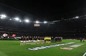 Arsenal V AC Milan 2017-18 Prints: Arsenal vs AC Milan - UEFA Europa League Showdown: Clash of the Titans (2017-18)