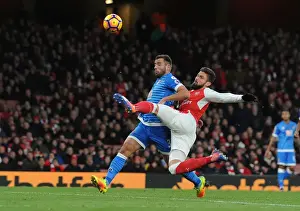 Arsenal vs AFC Bournemouth: Olivier Giroud vs Steve Cook Battle at Emirates Stadium, Premier League 2016/17