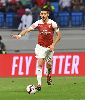Al-Nasr Dubai SC V Arsenal 2018-19 Prints: Arsenal vs Al-Nasr Dubai SC: A Friendly Encounter at Al Maktoum Stadium (2018-19)