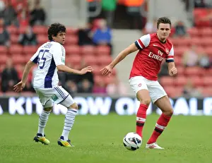 Arsenal V Anderlecht 2012-13 - Pre Season Prints: Arsenal vs. Anderlecht: Carl Jenkinson in Pre-Season Action