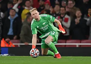Arsenal vs Aston Villa: Aaron Ramsdale in Action at Emirates Stadium (2021-22)