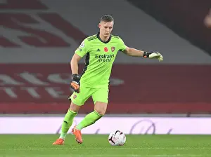 Arsenal vs Aston Villa: Bernd Leno in Action at Empty Emirates Stadium, Premier League 2020-21