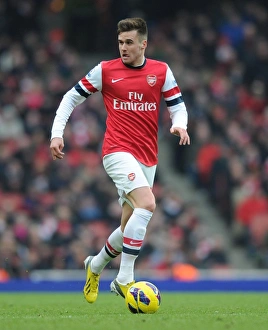 Arsenal V Aston Villa - 2012-13 Prints: Arsenal vs Aston Villa: Carl Jenkinson in Action, Premier League 2012-13
