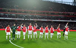 Arsenal V Aston Villa - FA Cup 2011-12 Prints: Arsenal vs Aston Villa - FA Cup Fourth Round Showdown at Emirates Stadium