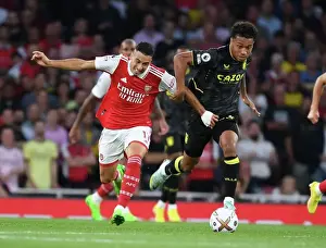 Arsenal vs Aston Villa: Martinelli Clashes with Kanas in Premier League Showdown (2022-23)