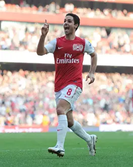 Arsenal V Aston Villa - 2011-12 Prints: Arsenal vs Aston Villa: Premier League Showdown at Emirates Stadium, 2011-12