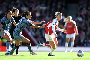 Arsenal V Aston Villa 2023-24 Prints: Arsenal vs Aston Villa: Russo vs Corsie Clash in Barclays Women's Super League