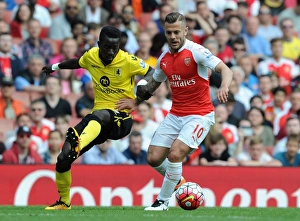 Arsenal vs. Aston Villa Showdown: Wilshere vs. Gana Clash (2015-16)