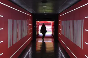 Arsenal vs Aston Villa: The Tunnel at Emirates Stadium - Premier League Showdown (2021-22)