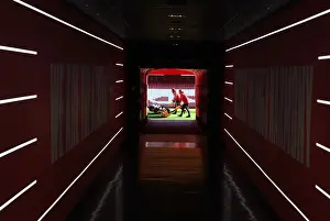 Arsenal vs Aston Villa: The Tunnel at Emirates Stadium - Premier League Showdown (2021-22)