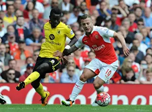 Arsenal vs Aston Villa: Wilshere vs Gana Battle in Premier League Showdown (2015-16)