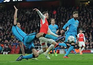Arsenal v Barcelona 2015/16 Collection: Arsenal vs. Barcelona: Clash of Champions in the UEFA Champions League