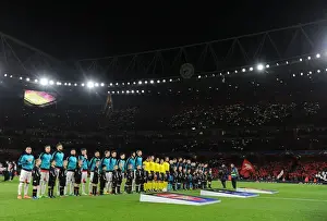 Arsenal V Barcelona 2015/16 Prints: Arsenal vs. Barcelona: UEFA Champions League Showdown - First Leg, 2016