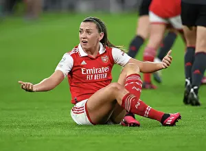Bayern Munich V Arsenal Women 2022-23 Prints: Arsenal vs. Bayern Munich: A Battle in the UEFA Women's Champions League Quarter-Finals