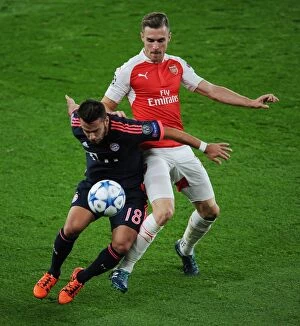 Images Dated 20th October 2015: Arsenal vs. Bayern Munich: A Champions League Battle at Emirates Stadium