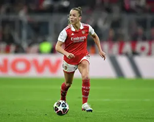 Bayern Munich V Arsenal Women 2022-23 Prints: Arsenal vs. Bayern Munich: A Quarter-Final Battle in the UEFA Women's Champions League