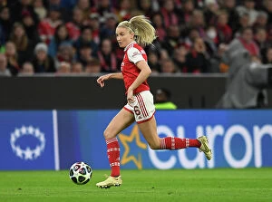 Images Dated 21st March 2023: Arsenal vs. Bayern Munich: A Quarter-Final Showdown in the UEFA Women's Champions League