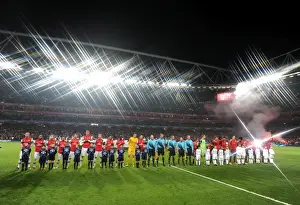 Arsenal V Bayern Munich 2012-13 Prints: Arsenal vs. Bayern Munich: UEFA Champions League Clash at Emirates Stadium (2012-2013)