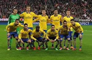 Bayern Munich V Arsenal 2013-14 Prints: Arsenal vs. Bayern Munich - UEFA Champions League Round of 16, 2014