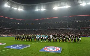 Bayern Munich V Arsenal 2016-17 Prints: Arsenal vs. Bayern Munich: UEFA Champions League Showdown - First Leg, Munich 2017