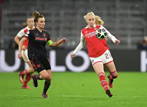 Bayern Munich V Arsenal Women 2022-23 Prints: Arsenal vs. Bayern Munich: A UEFA Women's Champions League Quarter-Final Battle