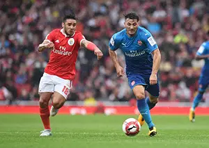 Arsenal vs Benfica: Sead Kolasinac vs Salvio Clash at the Emirates Cup
