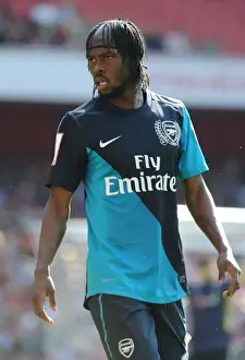 Arsenal V Boca Juniors 2011-12 Prints: Arsenal vs Boca Juniors: Gervinho's Thrilling 2011 Emirates Cup Showdown
