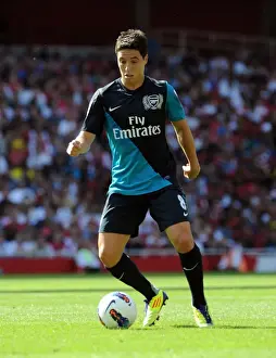 Arsenal V Boca Juniors 2011-12 Prints: Arsenal vs Boca Juniors: Samir Nasri's Unforgettable Performance in the 2011 Emirates Cup