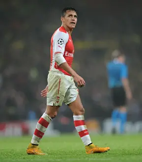 Arsenal V Borussia Dortmund 2014-15 Prints: Arsenal vs Borussia Dortmund: Champions League Clash (2014-15)