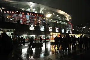 Arsenal V Borussia Dortmund 2014-15 Prints: Arsenal vs Borussia Dortmund: UEFA Champions League Clash at Emirates Stadium