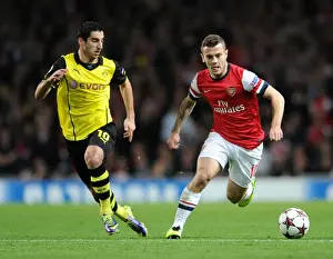 Arsenal vs Borussia Dortmund: Wilshere vs Mkhitaryan Clash in the Champions League